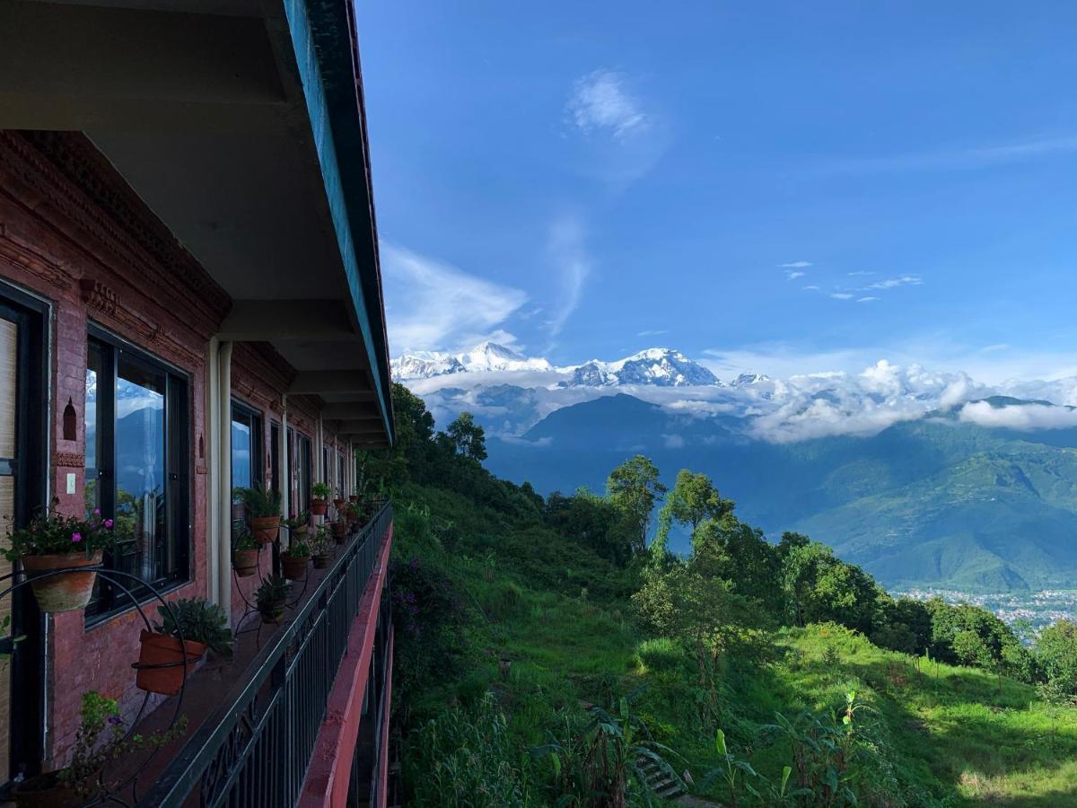 Superview Lodge, Best Himalayan Sunrise In Sarangkot Pokhara Exteriör bild