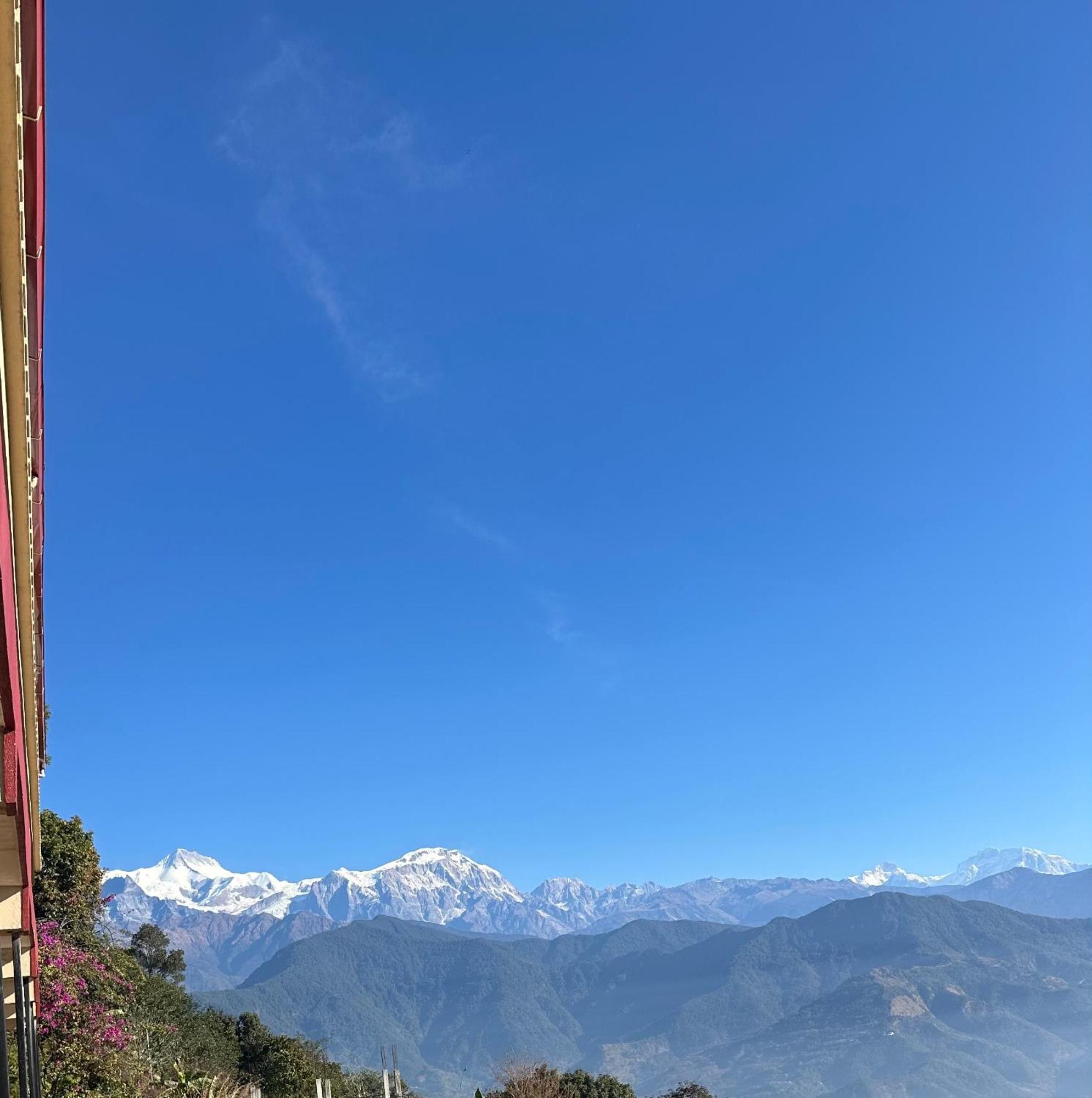 Superview Lodge, Best Himalayan Sunrise In Sarangkot Pokhara Exteriör bild